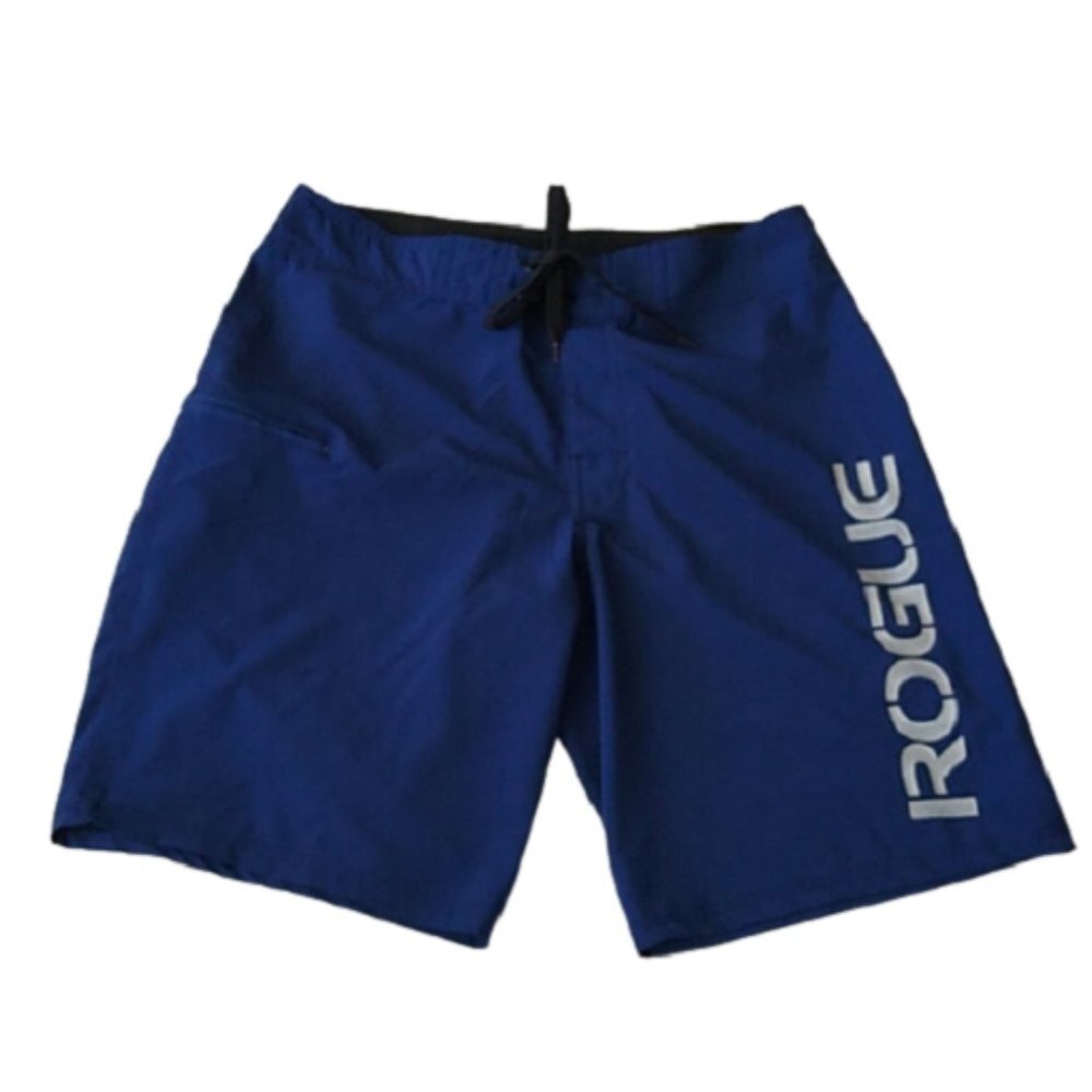 Rogue Fitness Board Shorts, Dark Dark Blue, Size 30